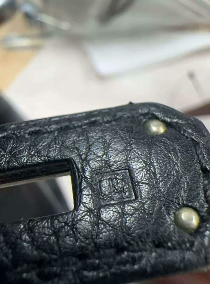 Sac Hermès Birkin 35 Togo Noir Palladium