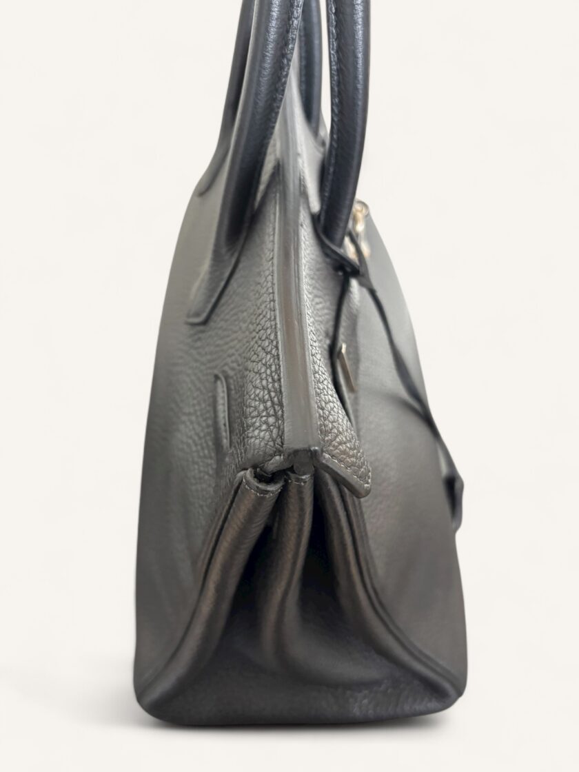sac Hermès Birkin 35 cuir Togo noir palladium 2008