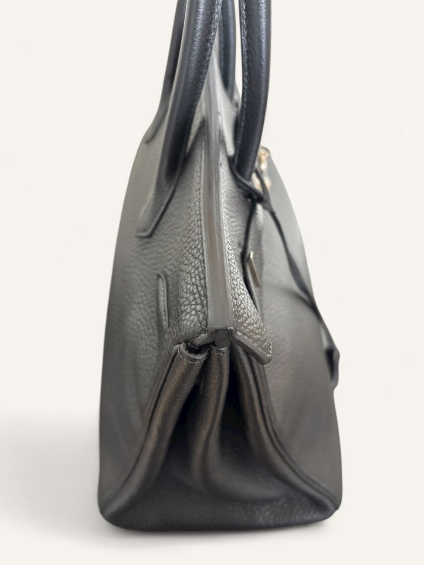 sac Hermès Birkin 35 cuir Togo noir palladium 2008