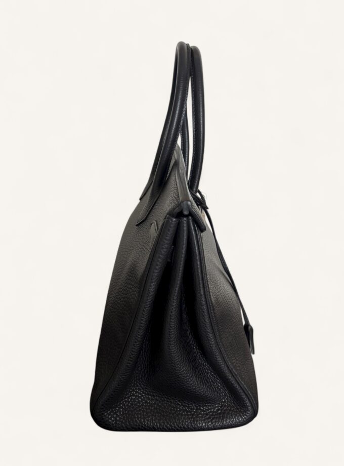 Sac Hermès Birkin 35 Togo Noir Palladium