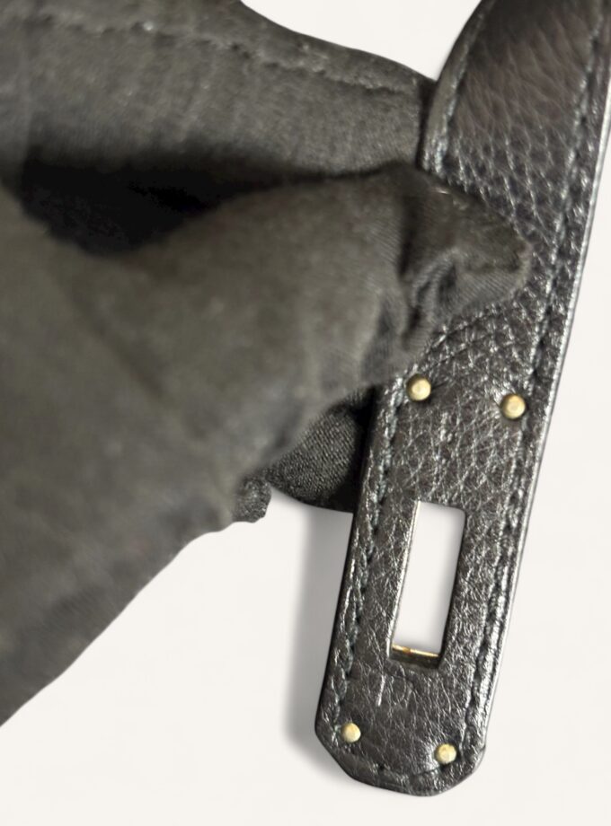 Sac Hermès Birkin 35 Togo Noir Palladium