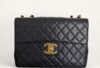 sac Chanel Jumbo vintage cuir caviar noir or 1995 authentification sac Chanel