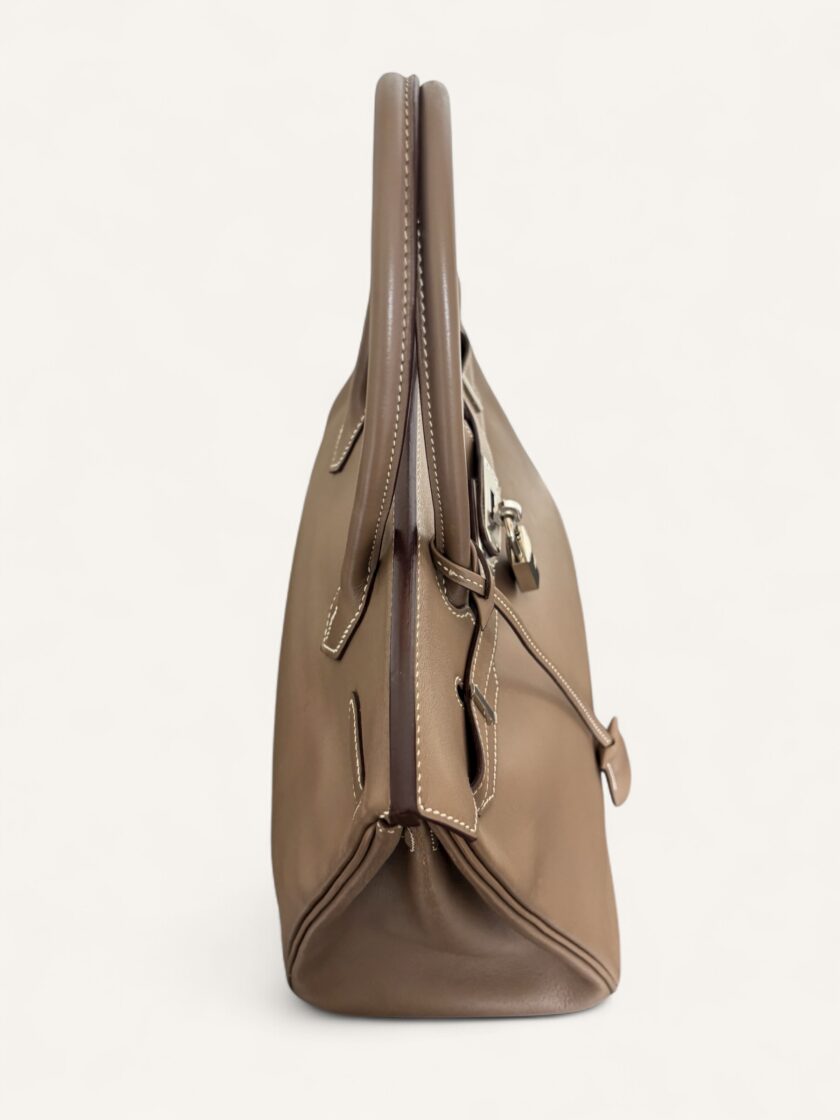 Sac Hermès Birkin 30 Etoupe Swift – Image 15
