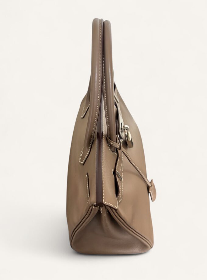 Sac Hermès Birkin 30 Etoupe Swift