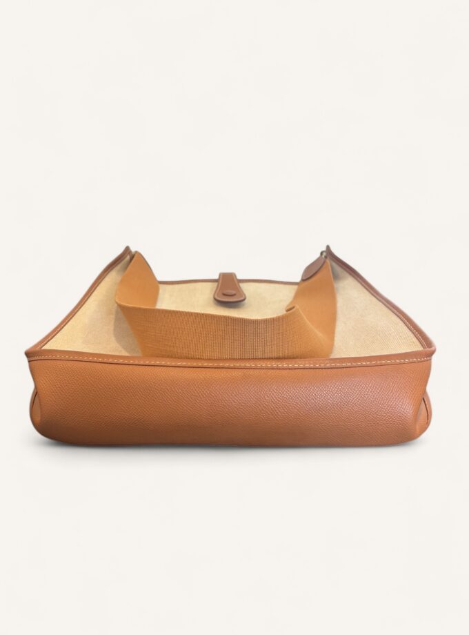 Sac Hermès Evelyne GM toile et cuir