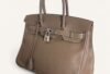 Hermès Birkin bag 30 leather Swift etoupe palladium 2007 hermes birkin resale value