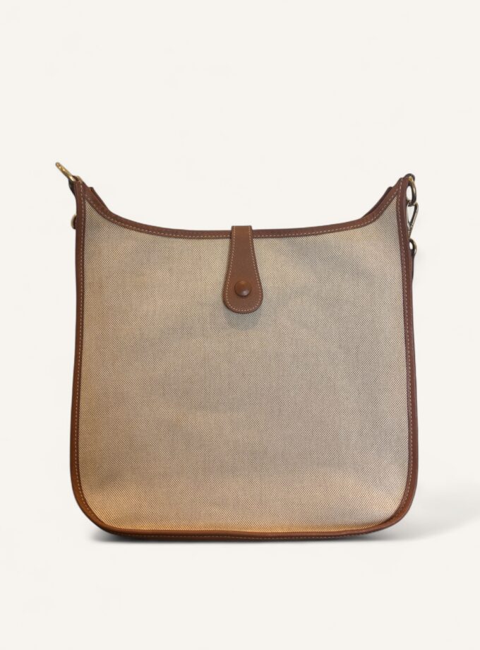 Sac Hermès Evelyne GM toile et cuir
