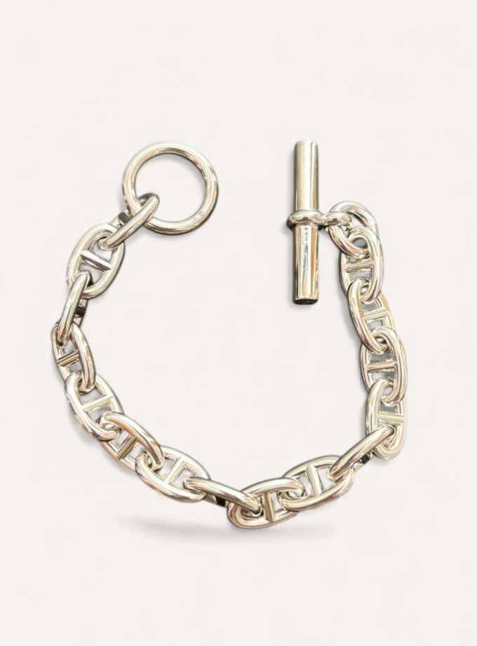 bracelet Hermès Chaîne d’Ancre argent MM