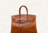 sac Hermès Birkin 35 cuir Box brique 2010 - estimation sac de luxe