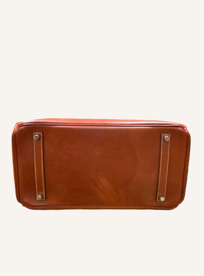 Sac Hermès Birkin 35 Box Brique