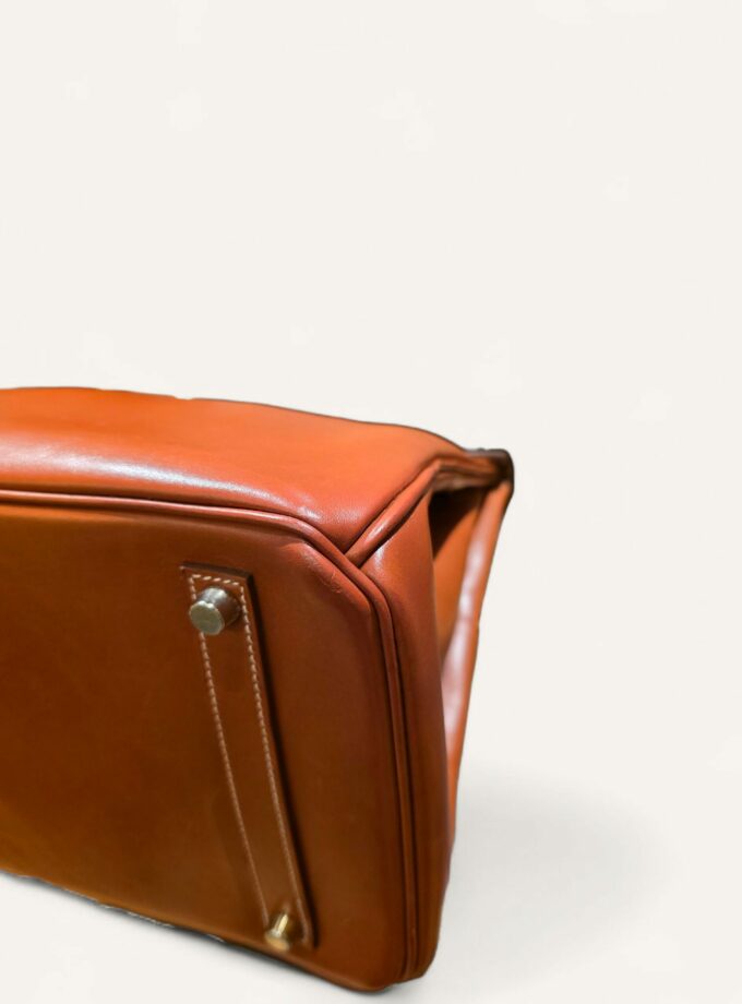 Sac Hermès Birkin 35 Box Brique