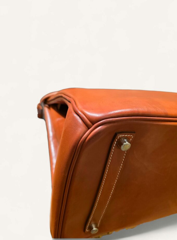 Sac Hermès Birkin 35 Box Brique