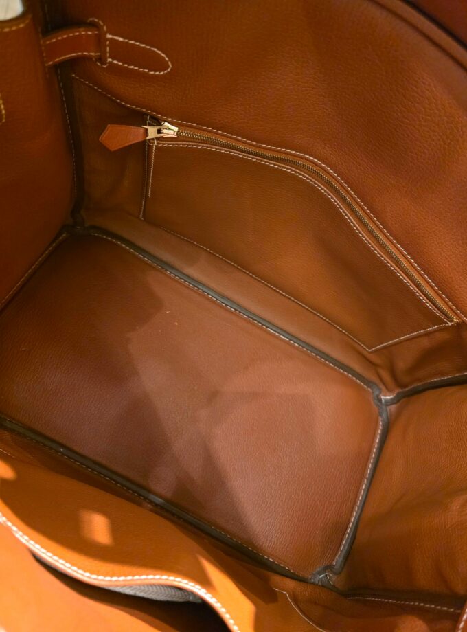 Sac Hermès Birkin 35 Box Brique