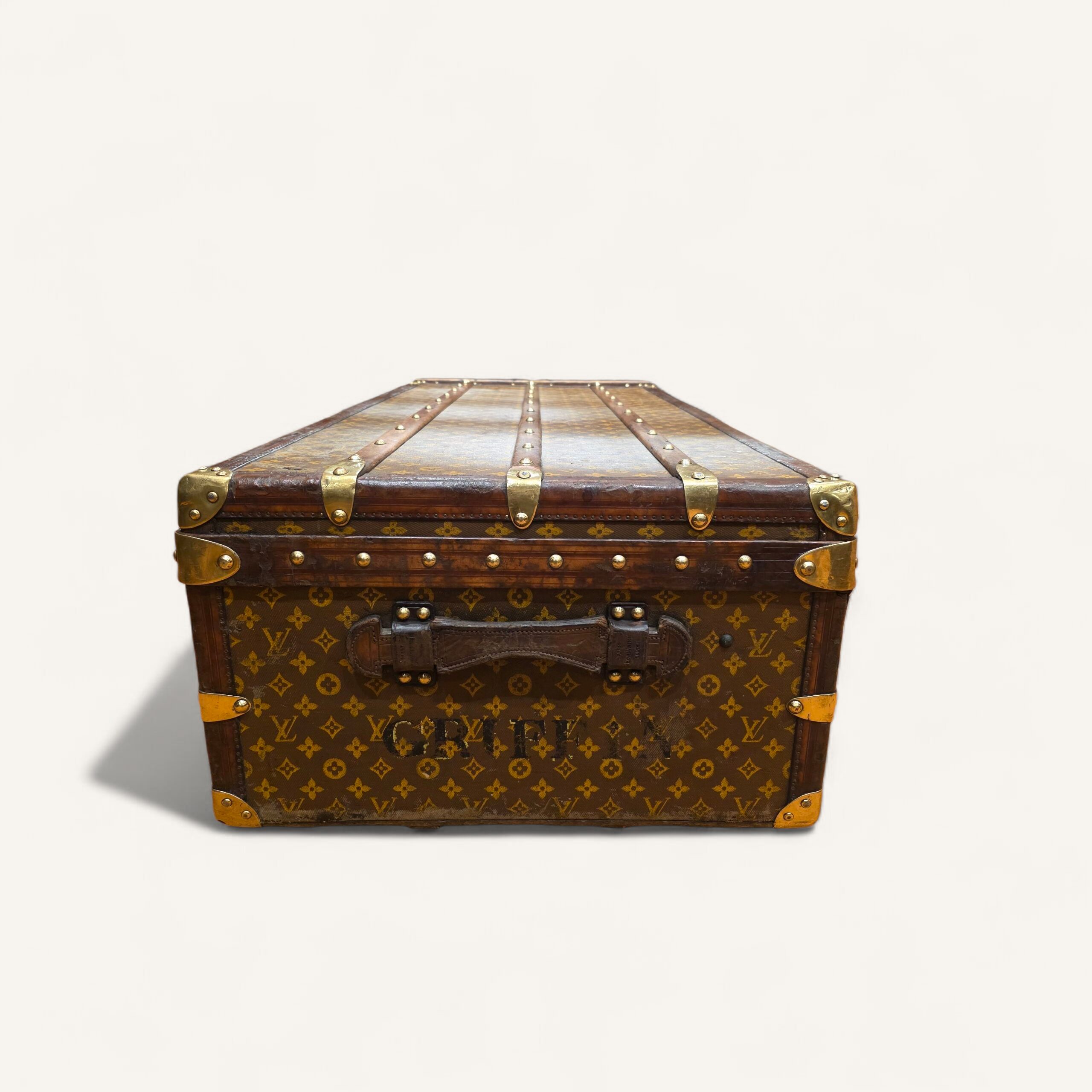 malle Louis Vuitton cabine vintage 1910
