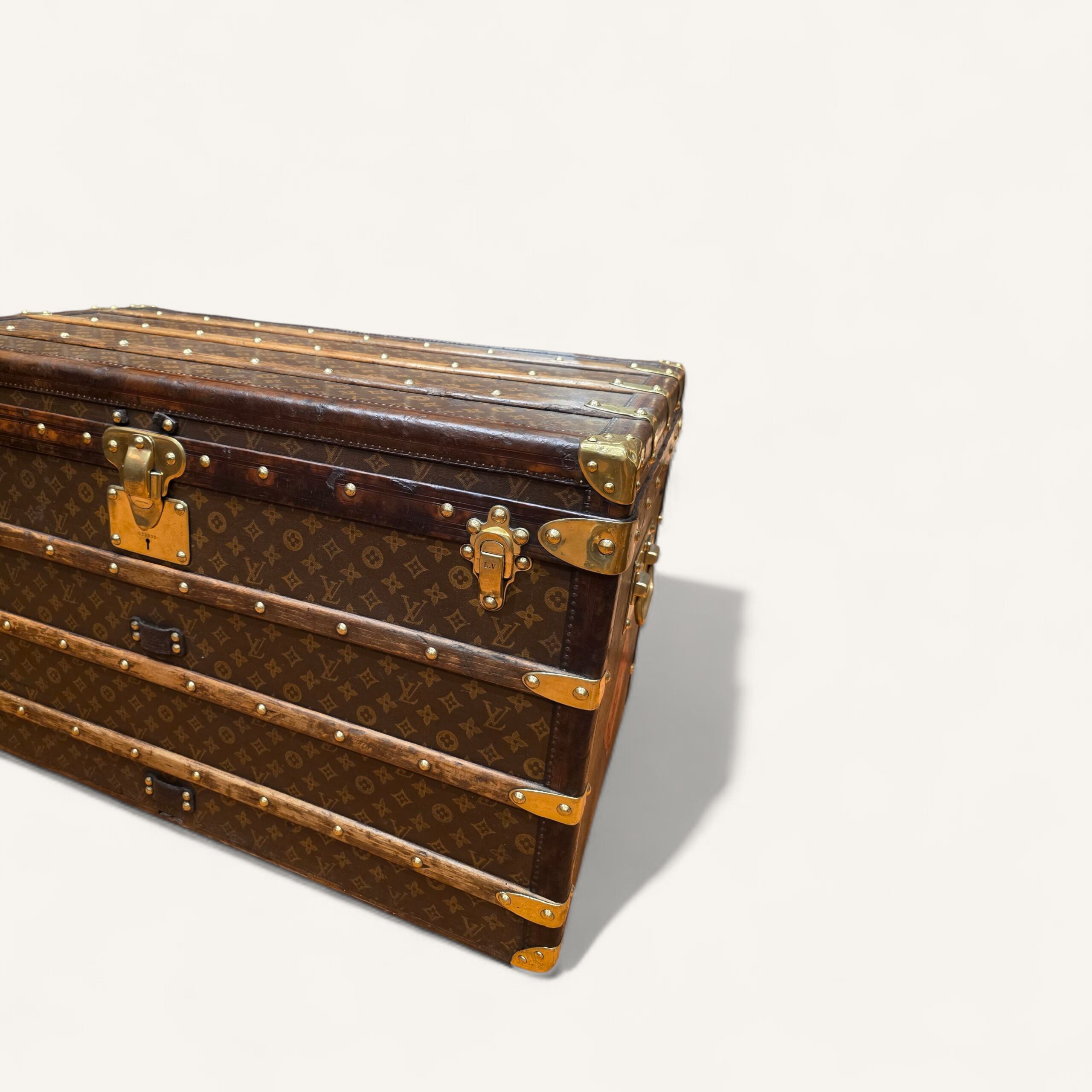 malle courrier Louis Vuitton ancienne années 20 30