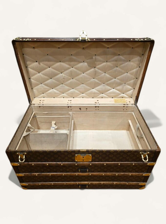 Malle Louis Vuitton Courrier Monogramme ancienne