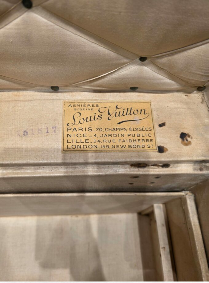 Malle Louis Vuitton Courrier Monogramme ancienne