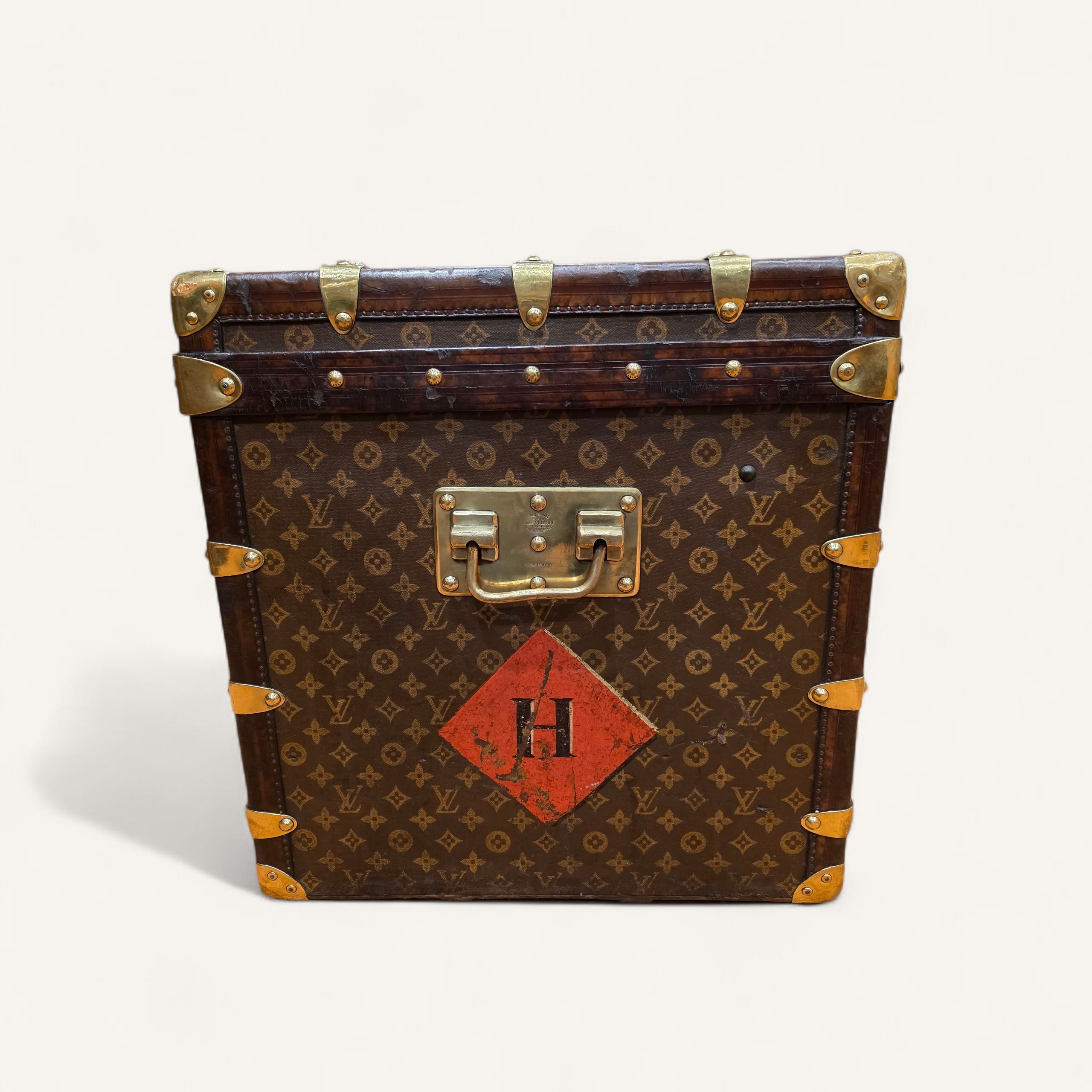 malle courrier Louis Vuitton ancienne années 20 30