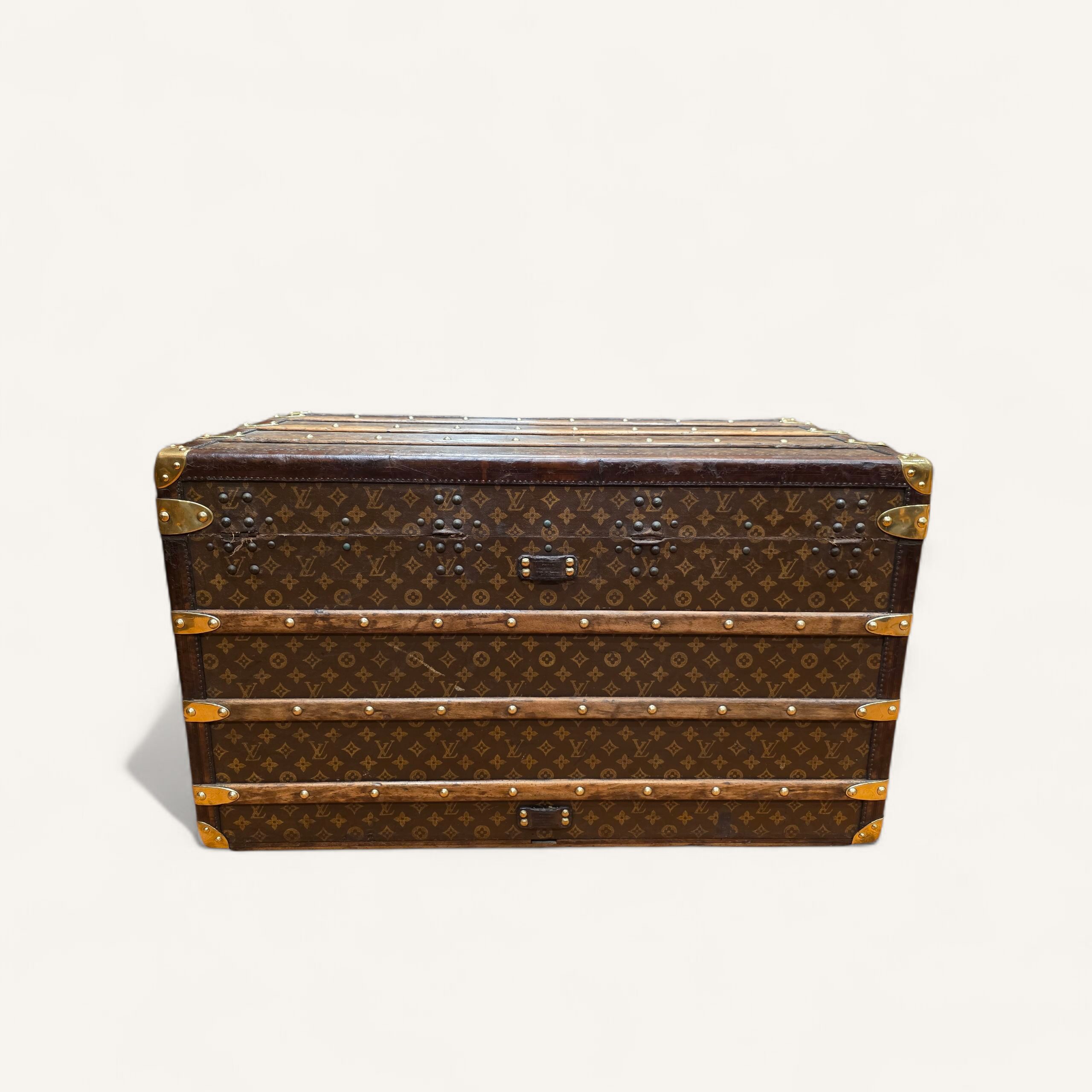 malle courrier Louis Vuitton ancienne années 20 30