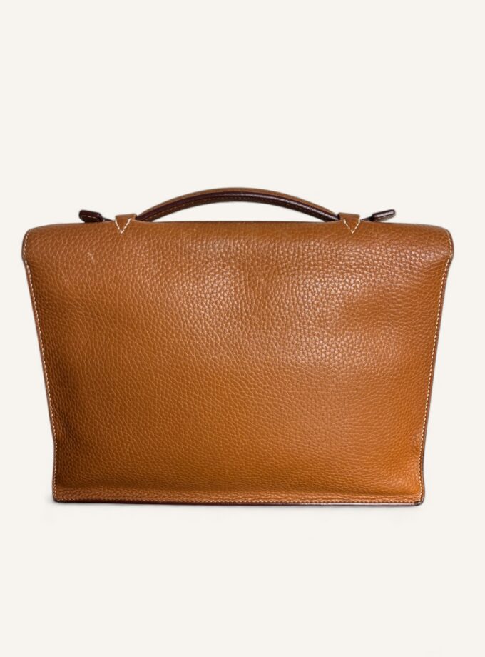 Mini Sac à Dépêche Hermès gold