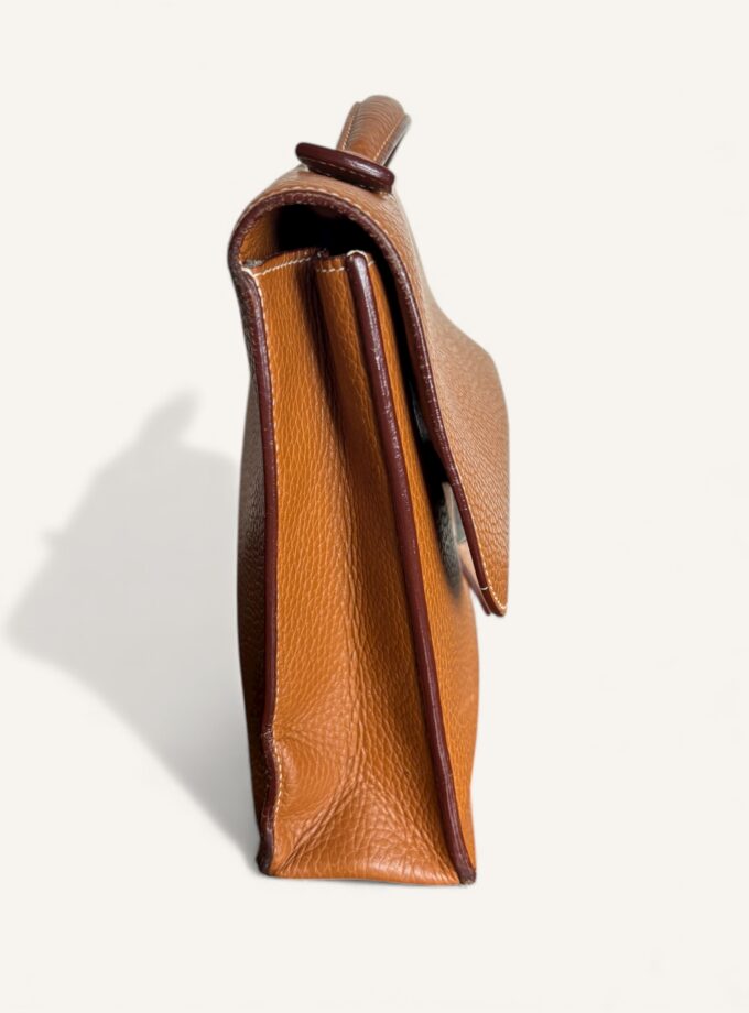 Mini Sac à Dépêche Hermès gold