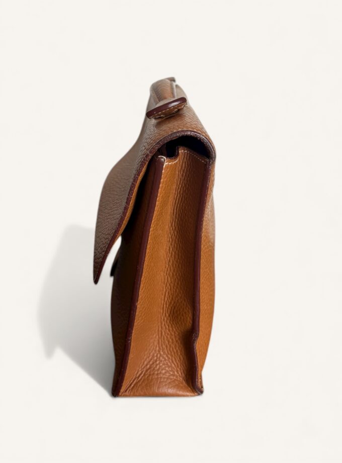 Mini Sac à Dépêche Hermès gold