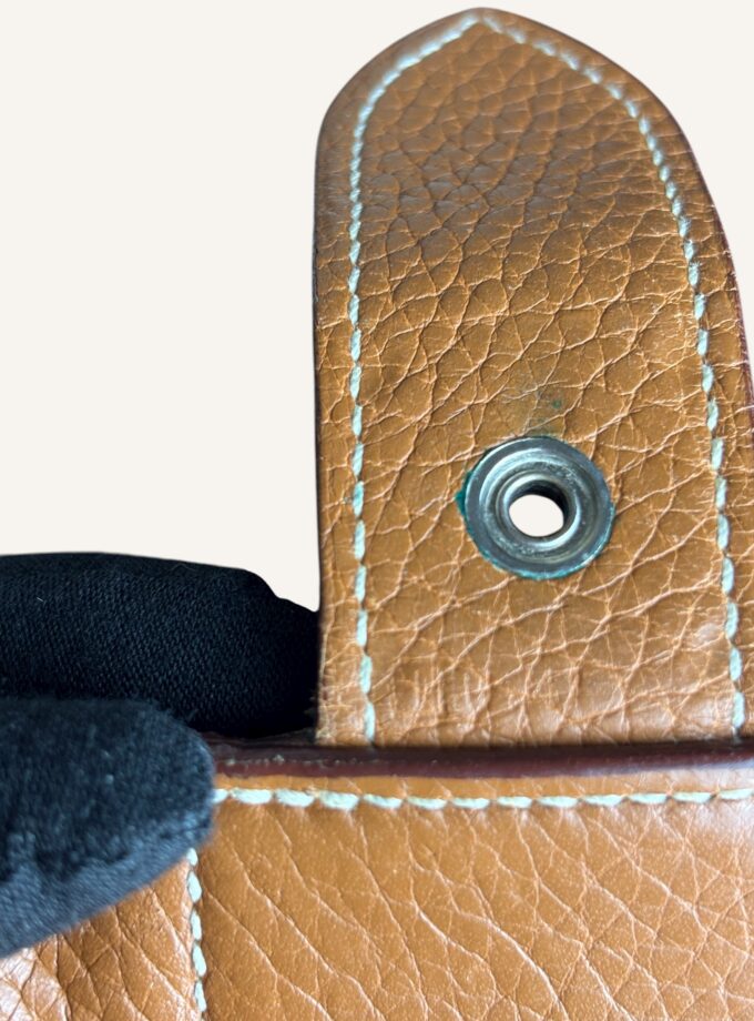 Mini Sac à Dépêche Hermès gold