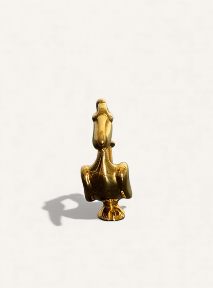 Bijou de sac Hermès Pélican doré