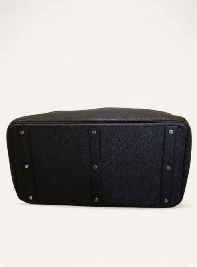 Sac Hermès HAC 50 Noir Togo Palladium