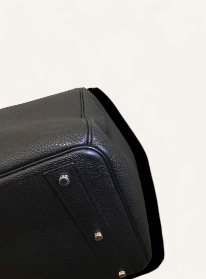 Sac Hermès HAC 50 Noir Togo Palladium