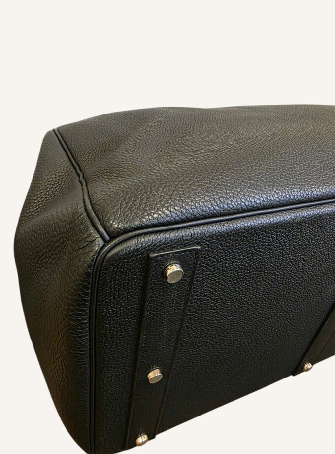 Sac Hermès HAC 50 Noir Togo Palladium