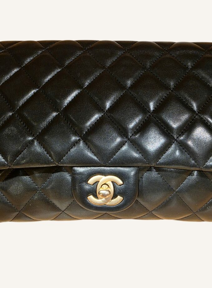 Sac Chanel Timeless Petite Chaine Cuir d'Agneau Noir