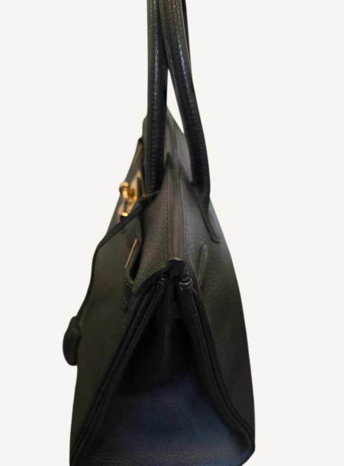 Sac Hermès Birkin 30 Ardennes Noir