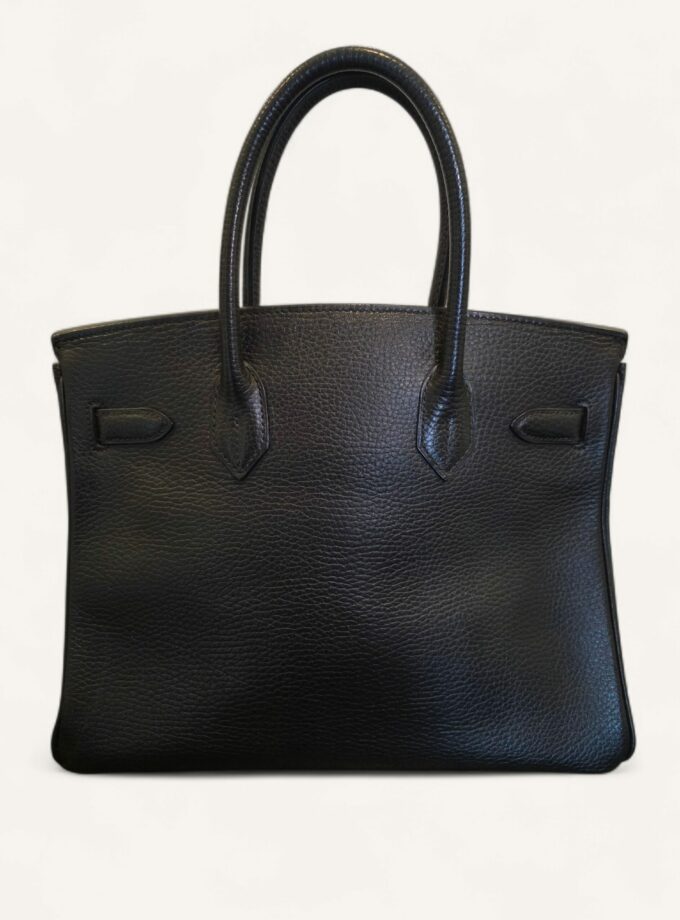 Sac Hermès Birkin 30 Ardennes Noir