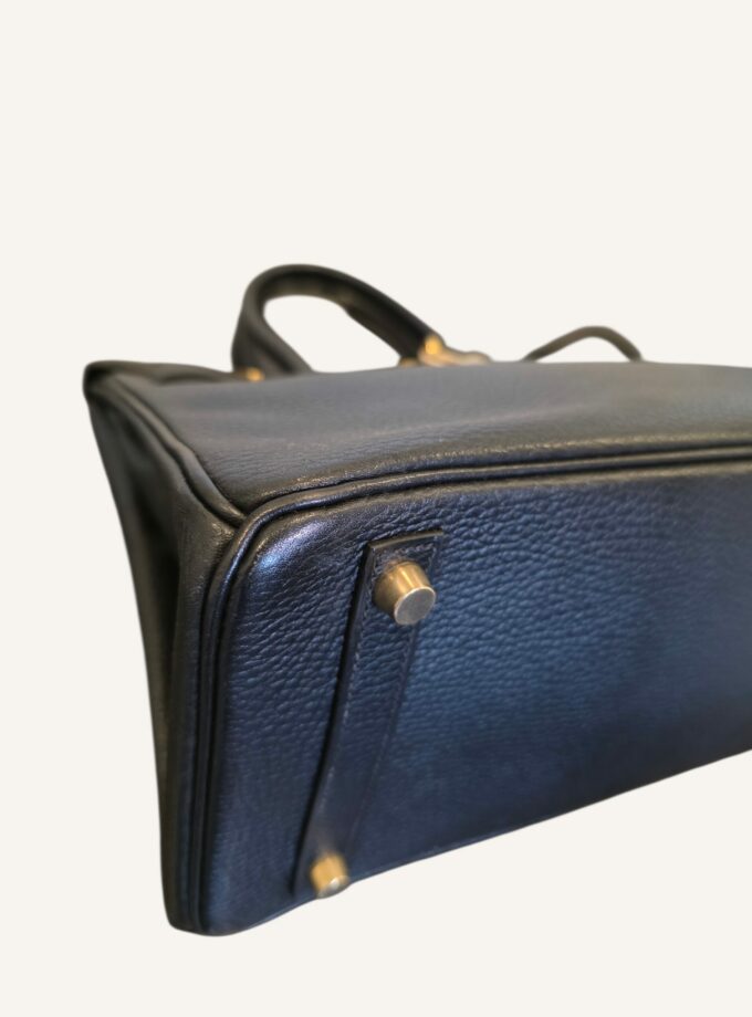 Sac Hermès Birkin 30 Ardennes Noir