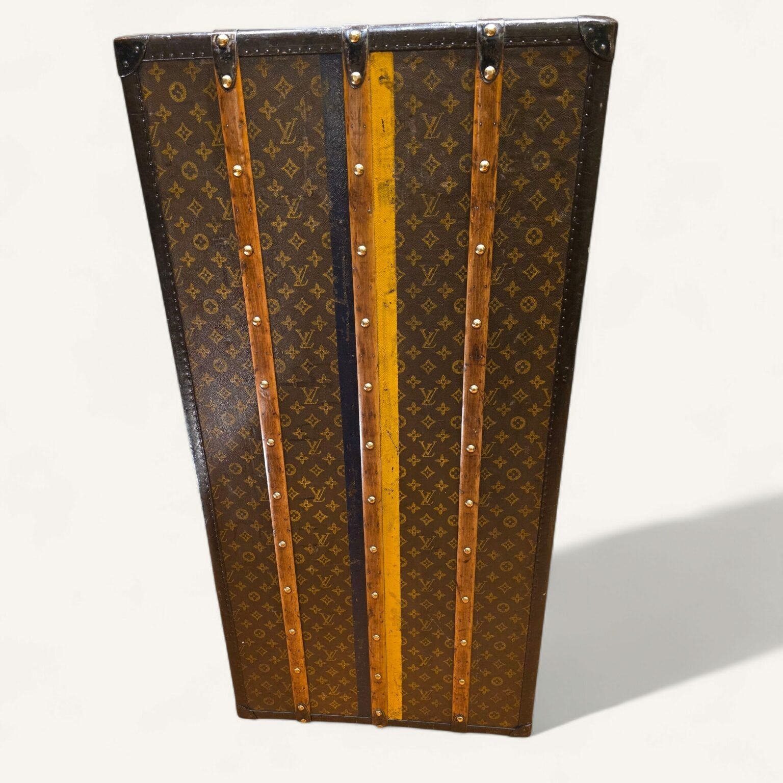 malle Louis Vuitton penderie bar vintage monogramme au pochoir malle de voyage Louis Vuitton