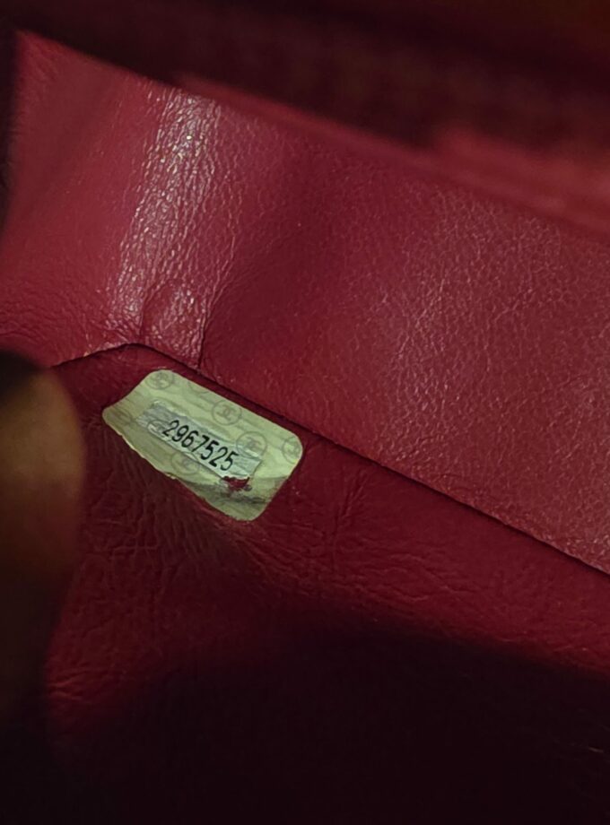 Mini Sac Chanel Vintage Rouge vintage