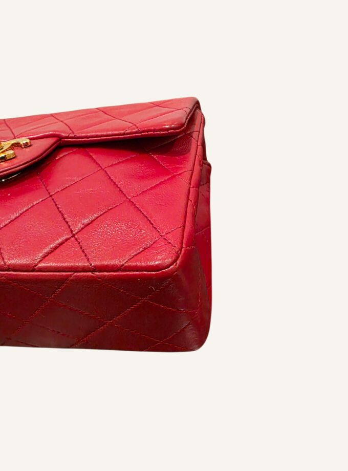 Mini Sac Chanel Vintage Rouge vintage