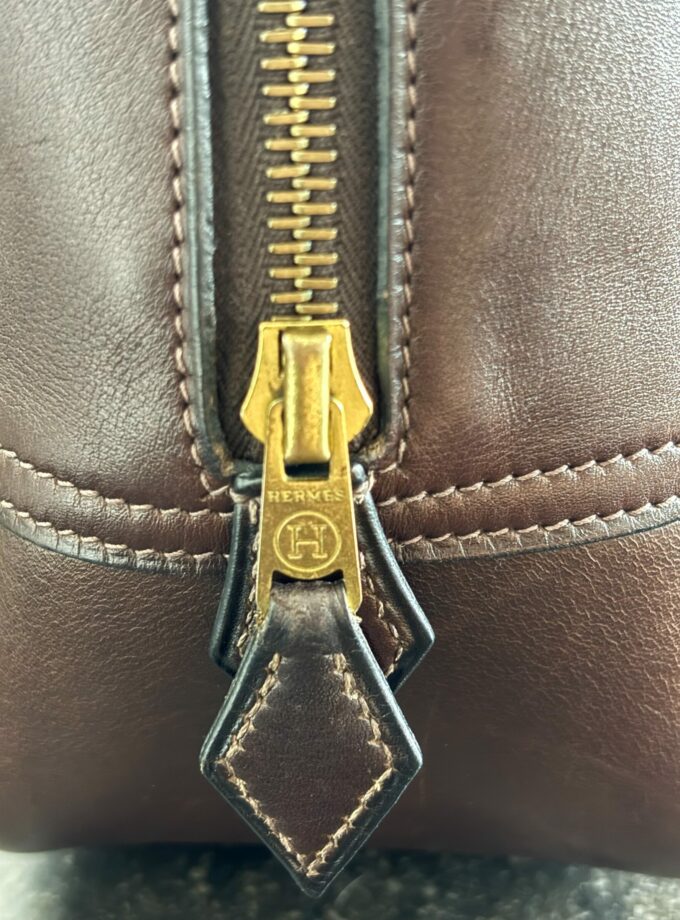 Sac Hermès Plume Mini Marron