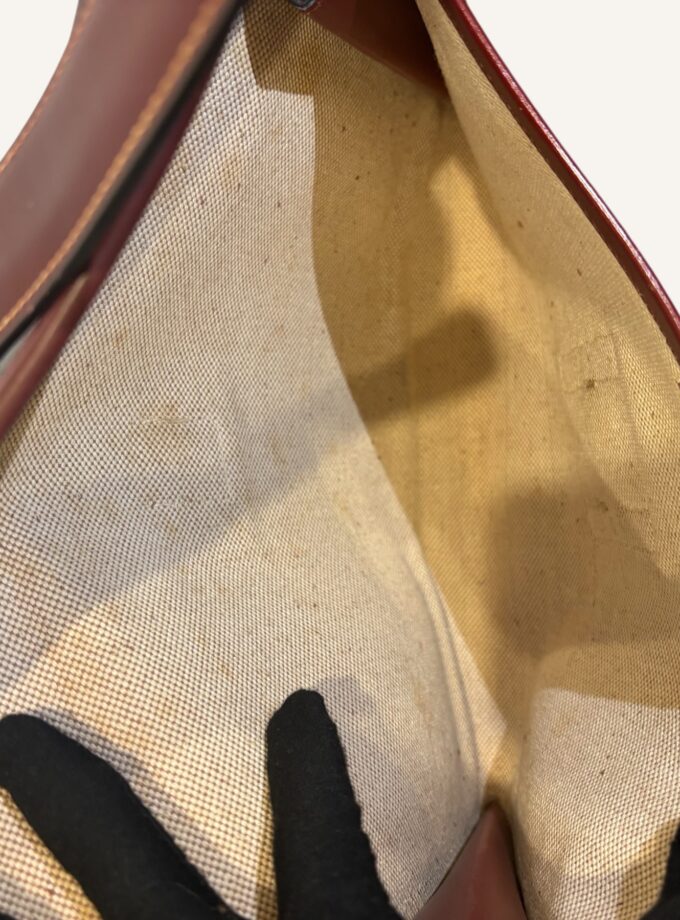 Pochette Hermès Jigge Box Rouge H