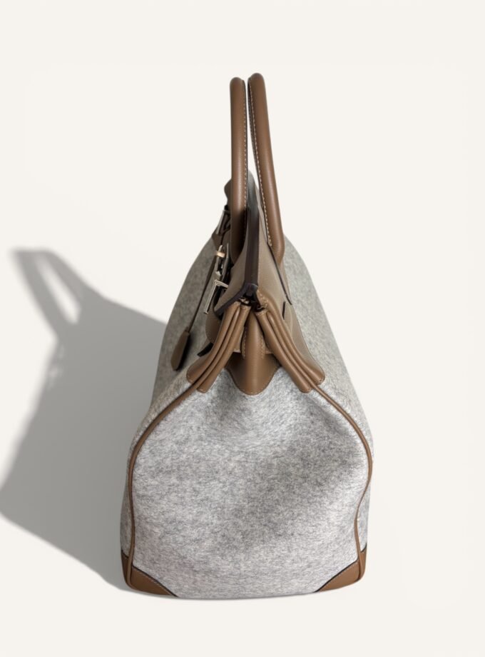 Sac Hermès HAC 40 Swift & Feutrine Palladium