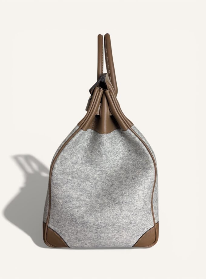 Sac Hermès HAC 40 Swift & Feutrine Palladium