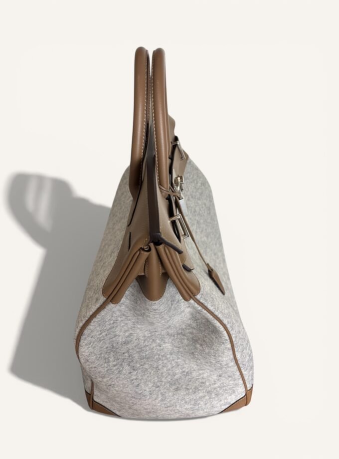 Sac Hermès HAC 40 Swift & Feutrine Palladium