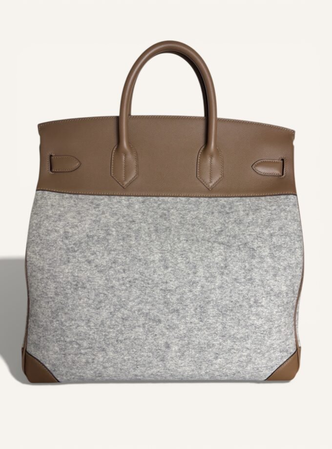 Sac Hermès HAC 40 Swift & Feutrine Palladium