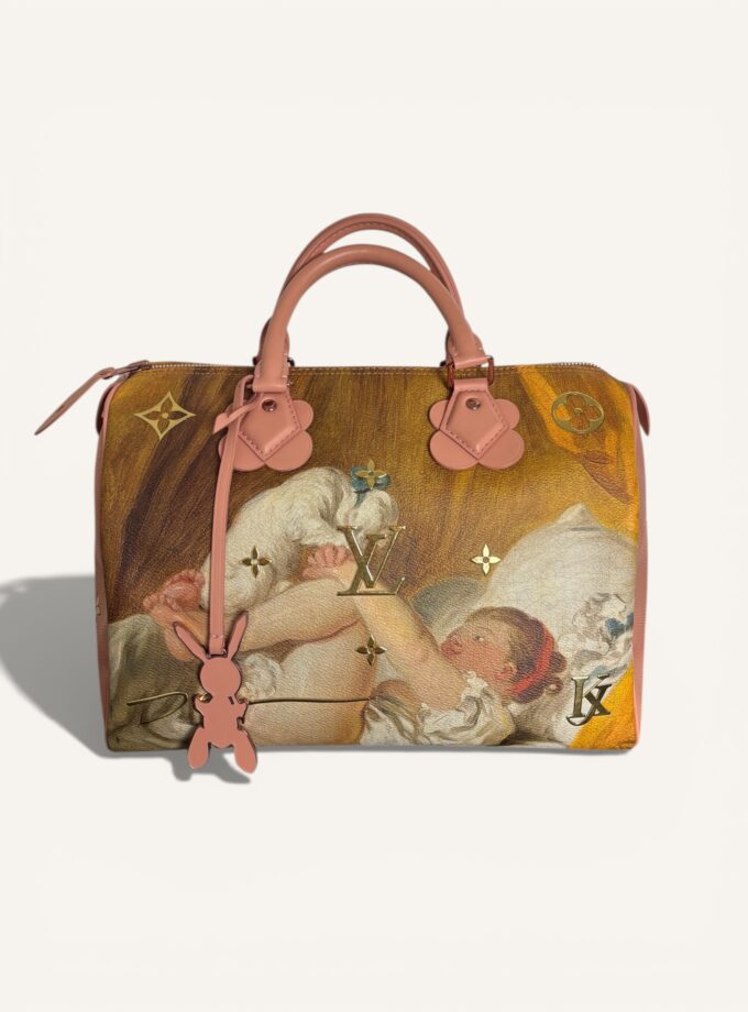 Sac Louis Vuitton Speedy Fragonard x Jeff Koons