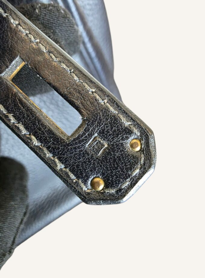 Sac Hermès Birkin 35 Bleu Nuit Togo