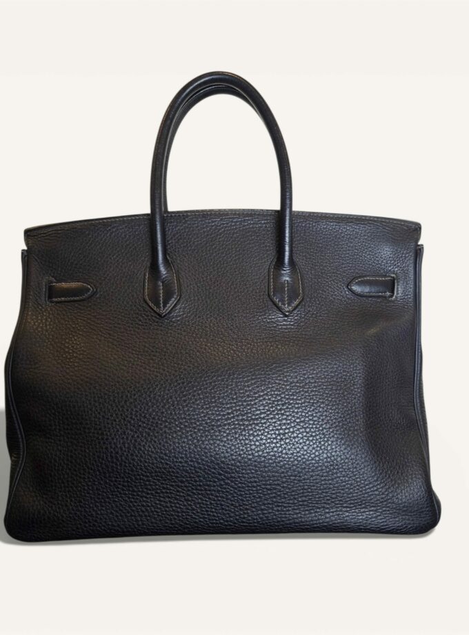 Sac Hermès Birkin 35 Bleu Nuit Togo