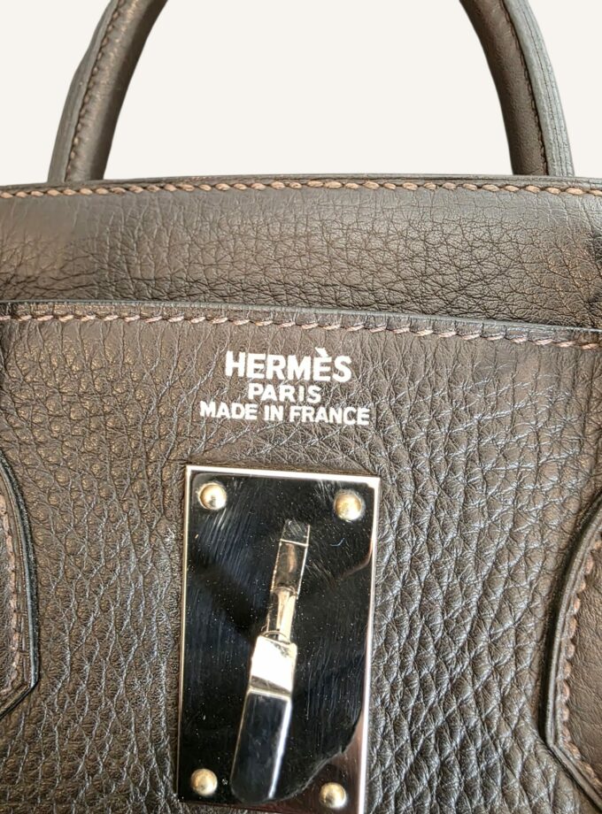 Sac Hermès HAC 50 Taurillon Marron