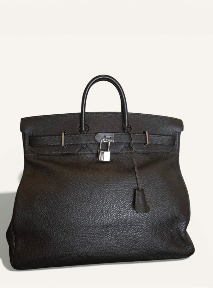 Sac Hermès HAC 50 Taurillon Marron
