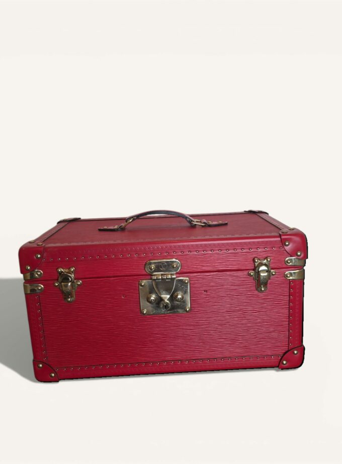 Vanity Boîte à bouteille Louis Vuitton Epi rouge